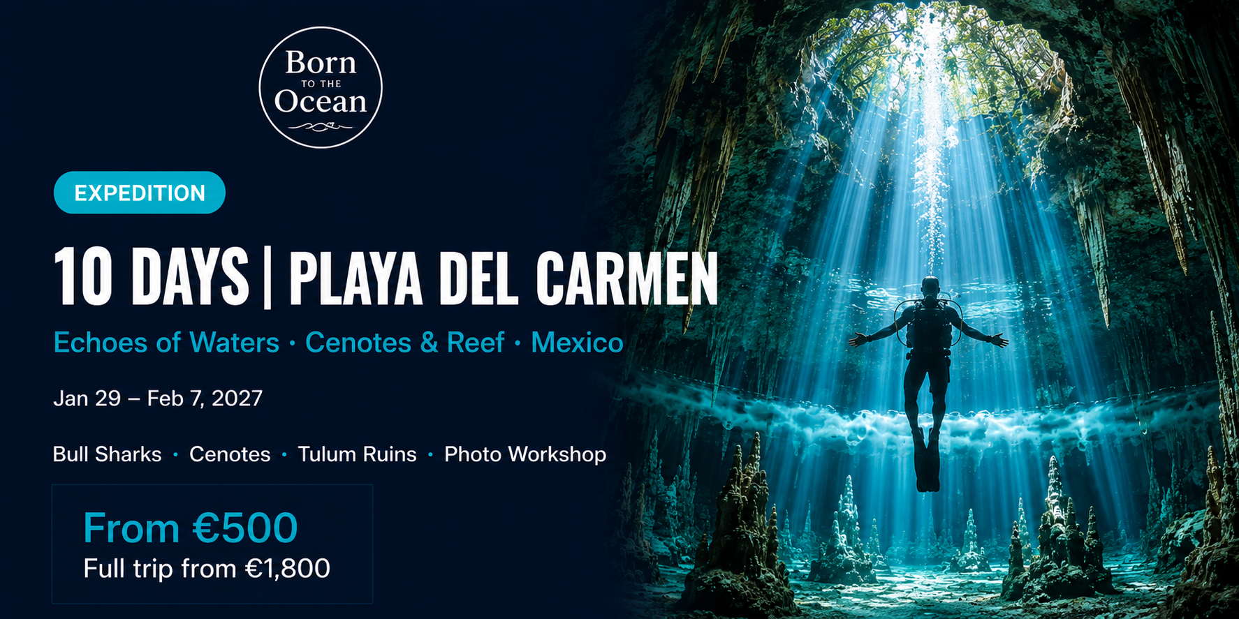 Playa del Carmen - Echoes of Water Expedition