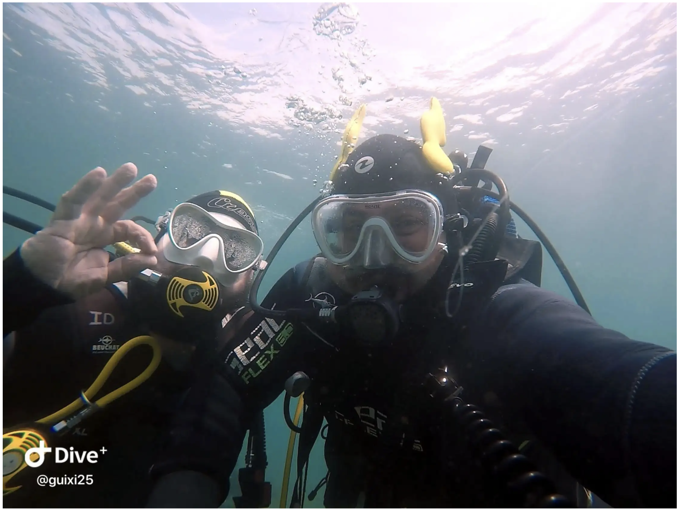 Bautizo de Buceo en Barcelona. PADI Discover Scuba Diving