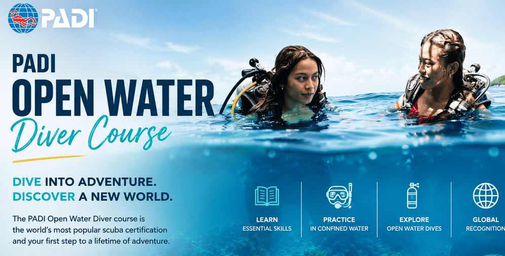 PADI Open Water Diver Course